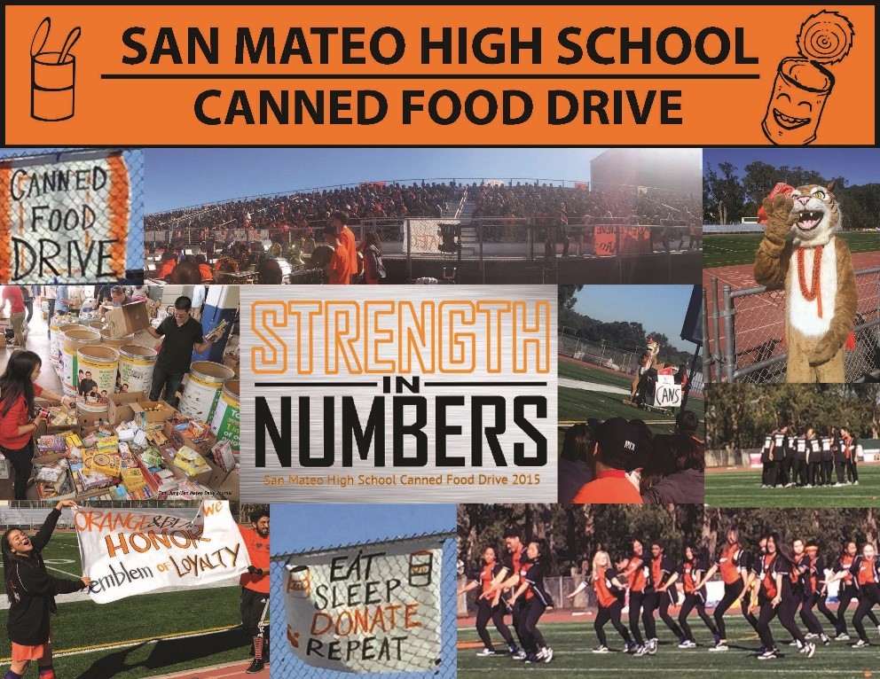 San Mateo high Canned Food Drive