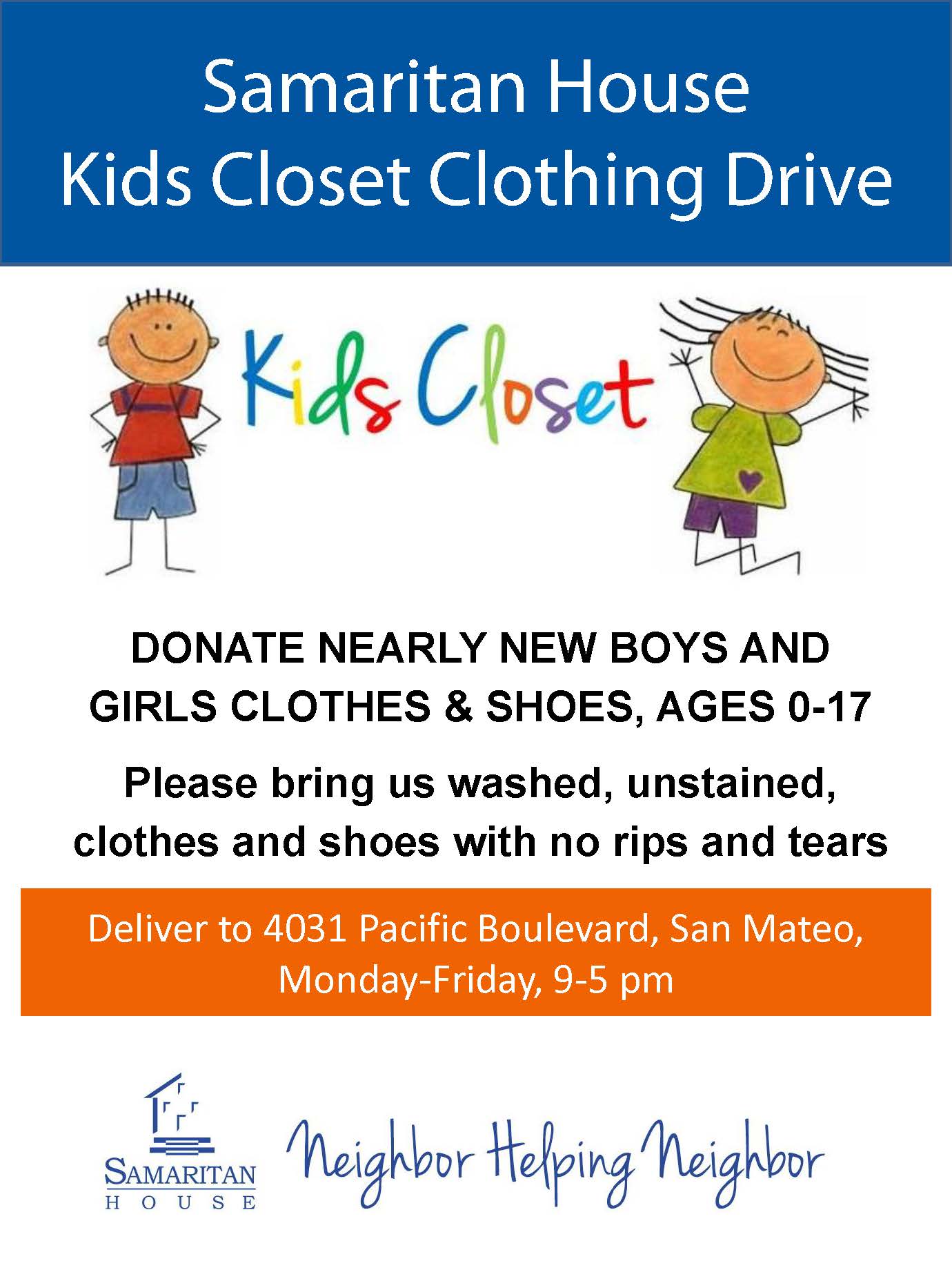 Donate to the SW DC Clothing Drive