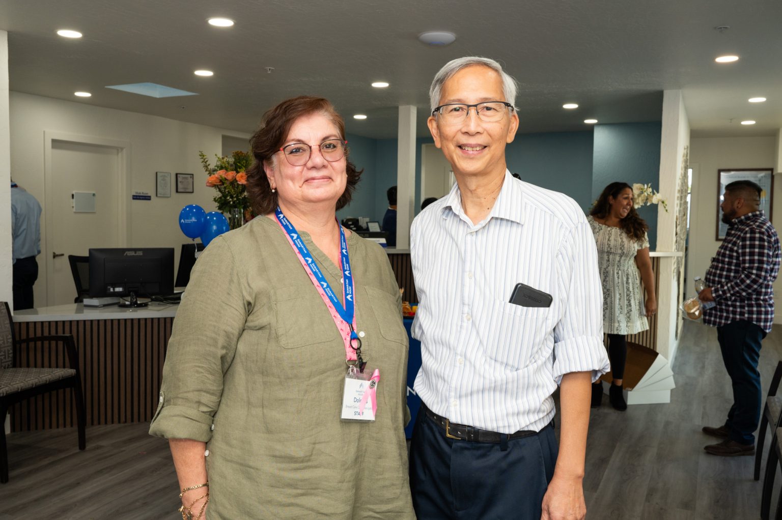 Thank you for joining us at our newly renovated San Mateo Free Clinic